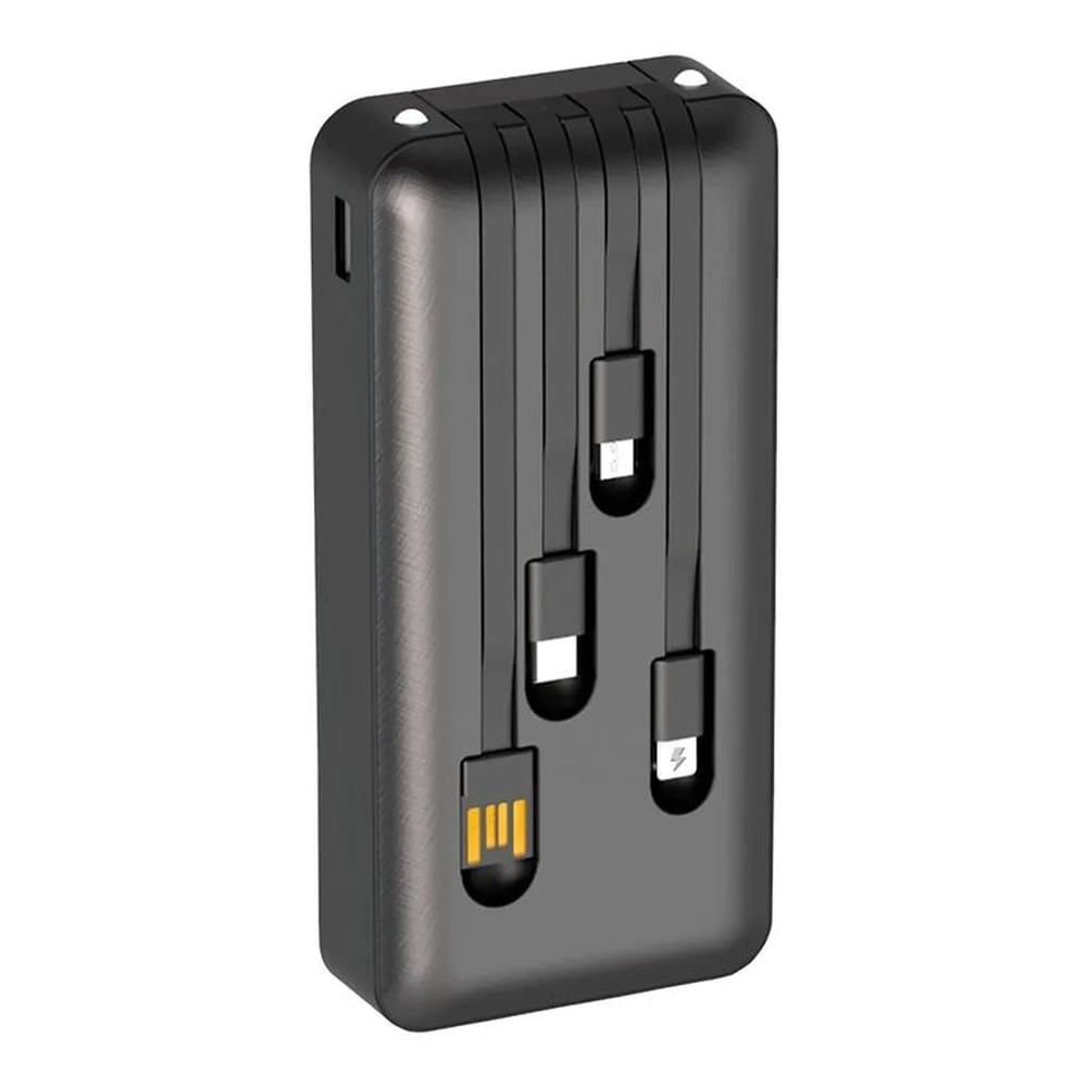 Bateria portatil power bank de 20,000 mAh - Multiples salidas.