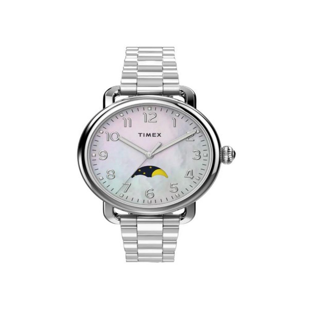 Timex Moonphase Mother of Pearl Ladies Watch