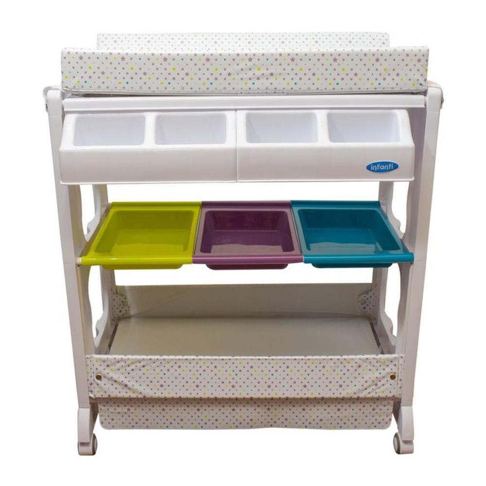 BB070-5 BAÑERA C/CAMBIADOR C/2 NIVELES STARS