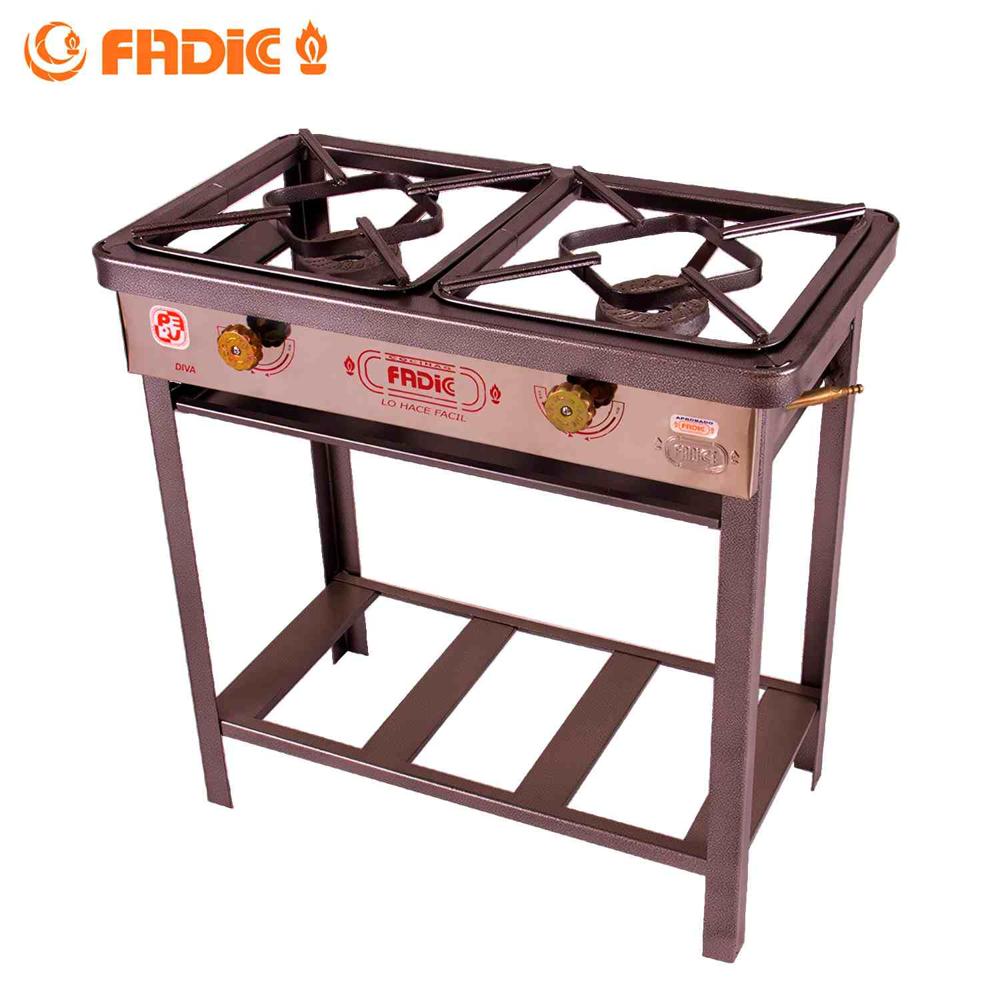 Cocina Semi Industrial Fadic 2 Hornillas FSI02-52
