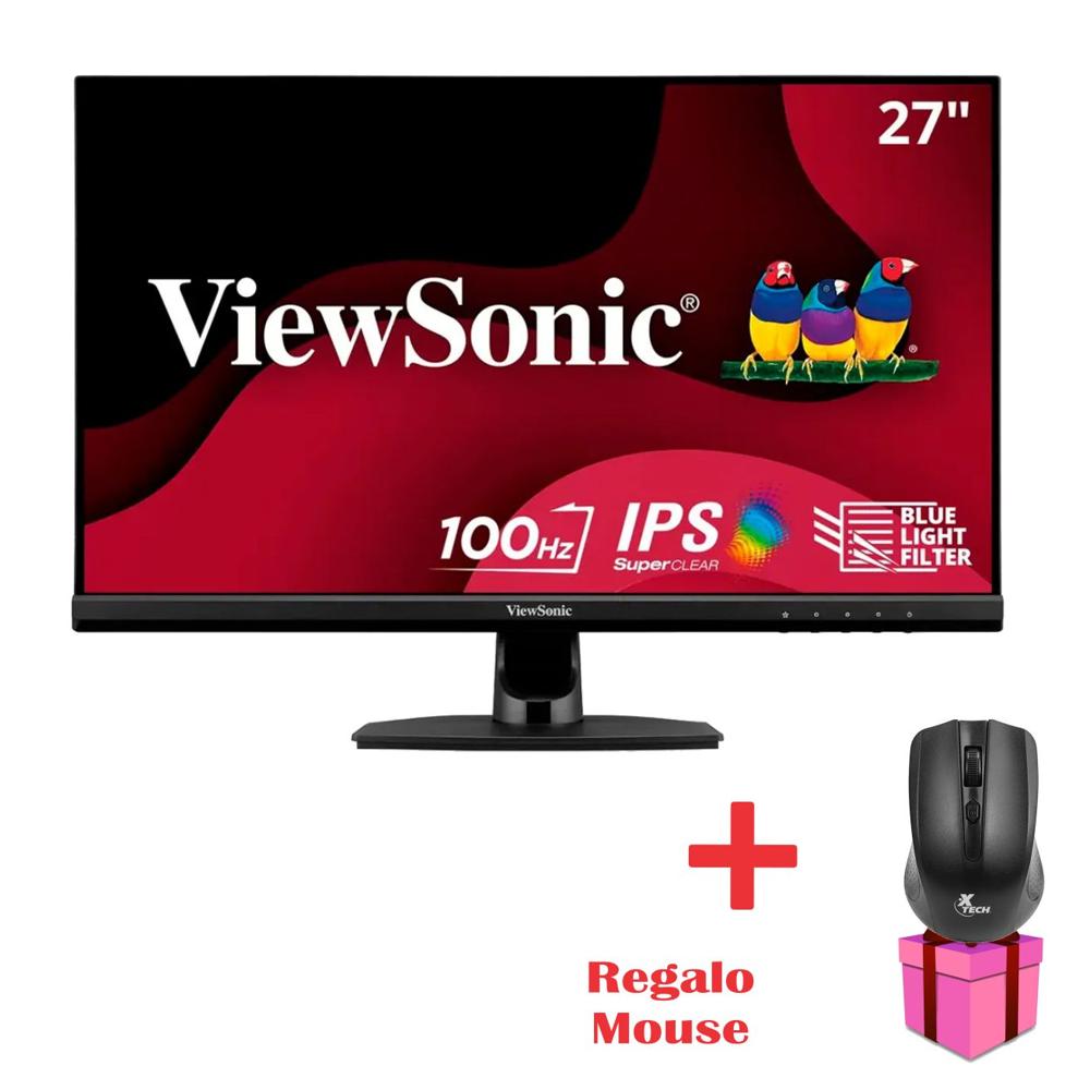 Monitor Viewsonic Led VA2714-H 27"" FHD 100Hz 4ms