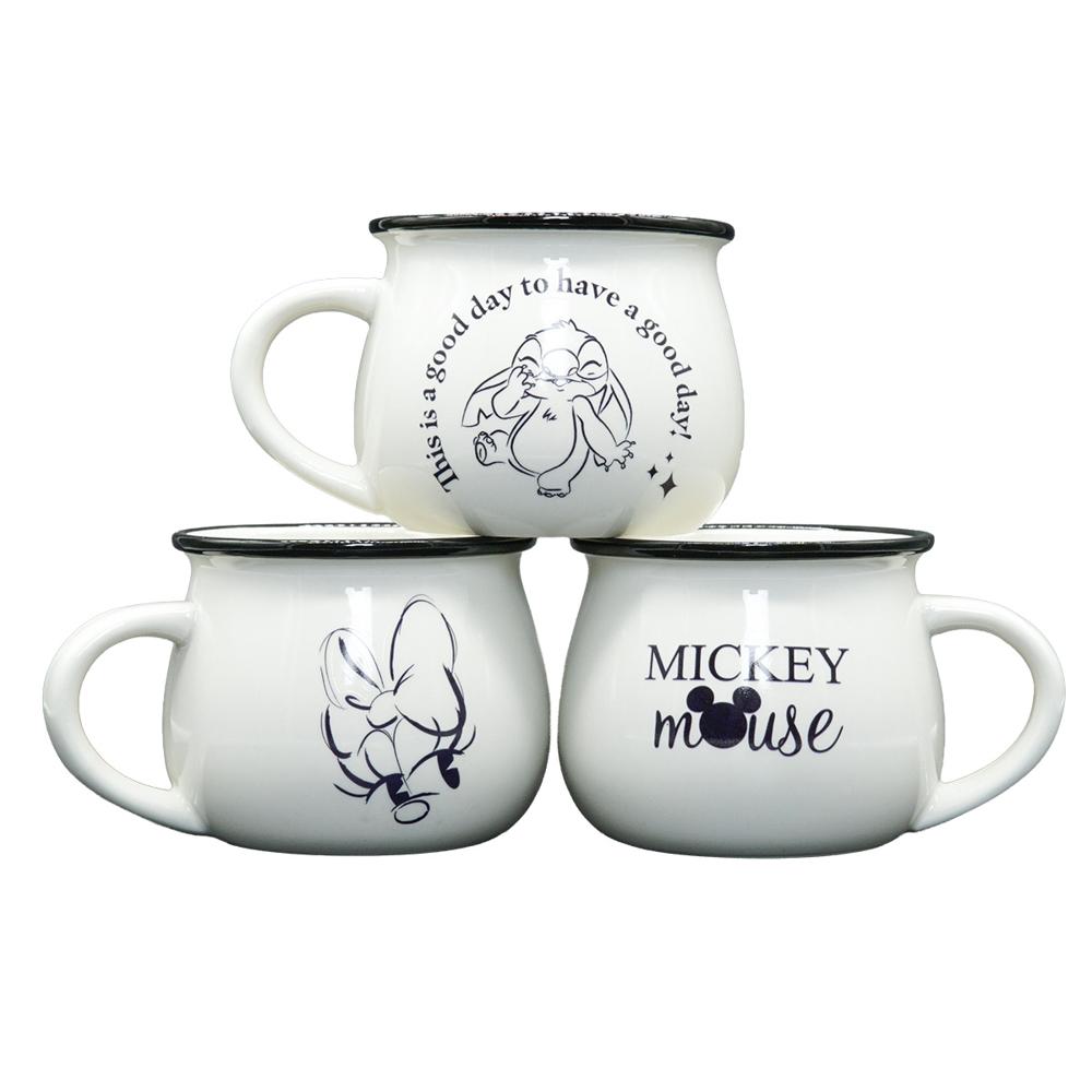 Tazas Disney Mickey Minnie Stitch 3 Pzas