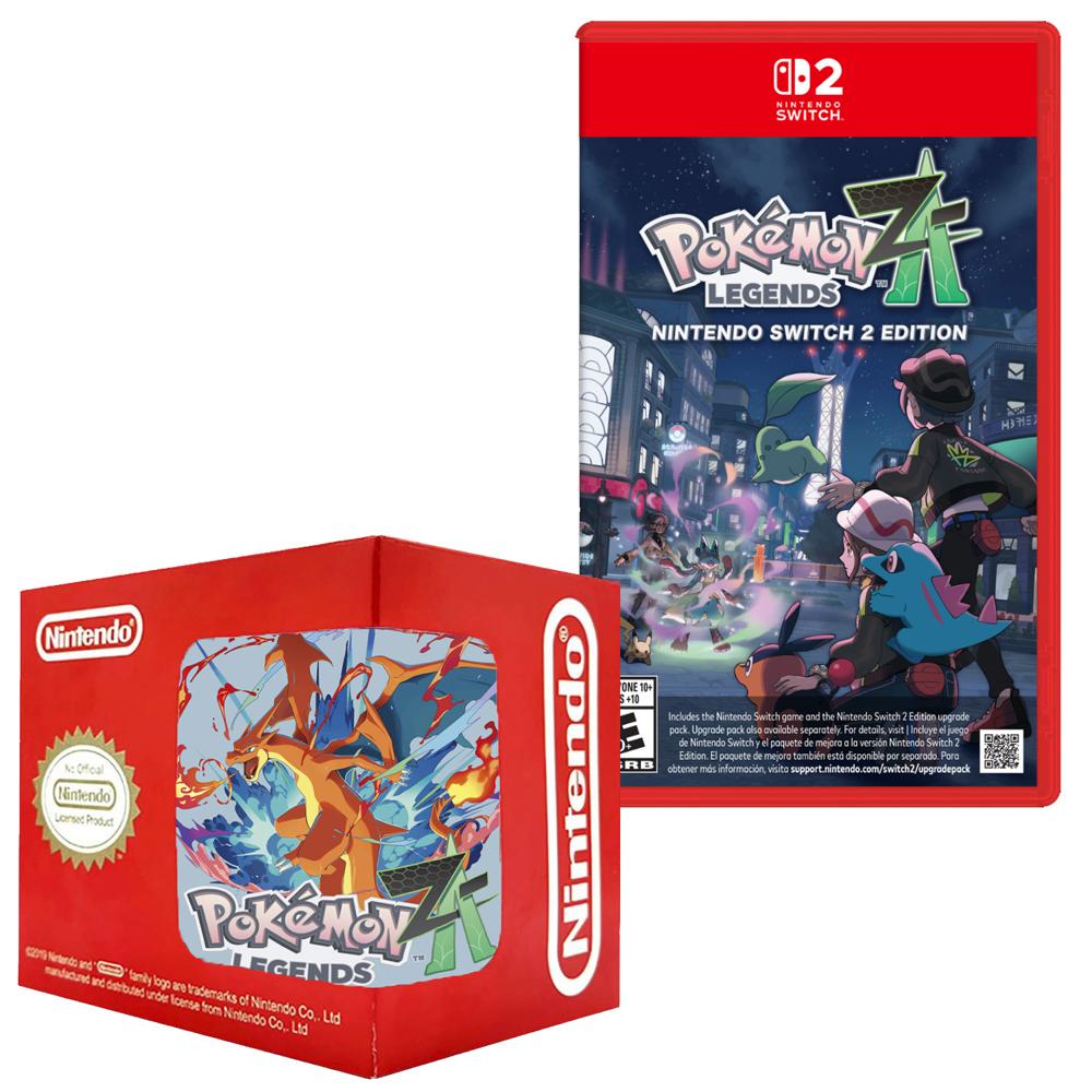 PREVENTA Pokemon Legends Z-A Nintendo Switch 2 + Taza 03