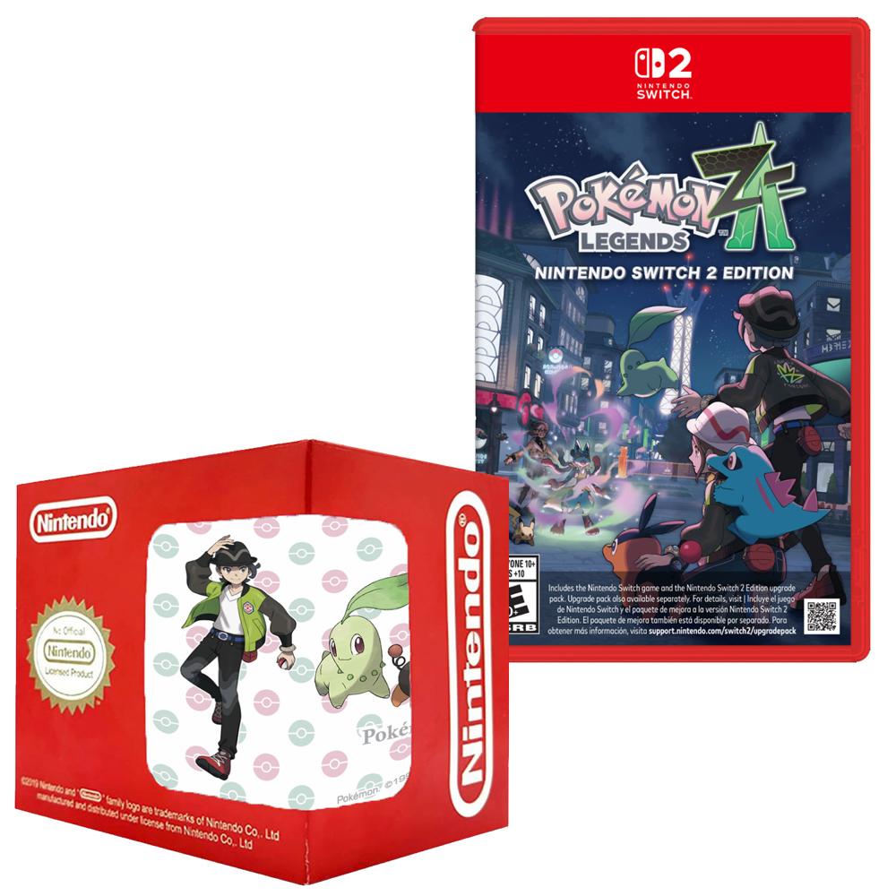 PREVENTA Pokemon Legends Z-A Nintendo Switch 2 + Taza 05