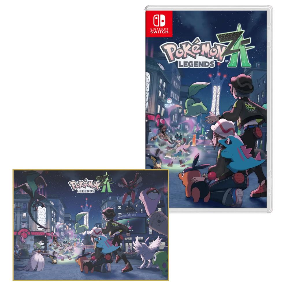 PREVENTA Pokemon Legends Z-A Nintendo Switch + Poster 01