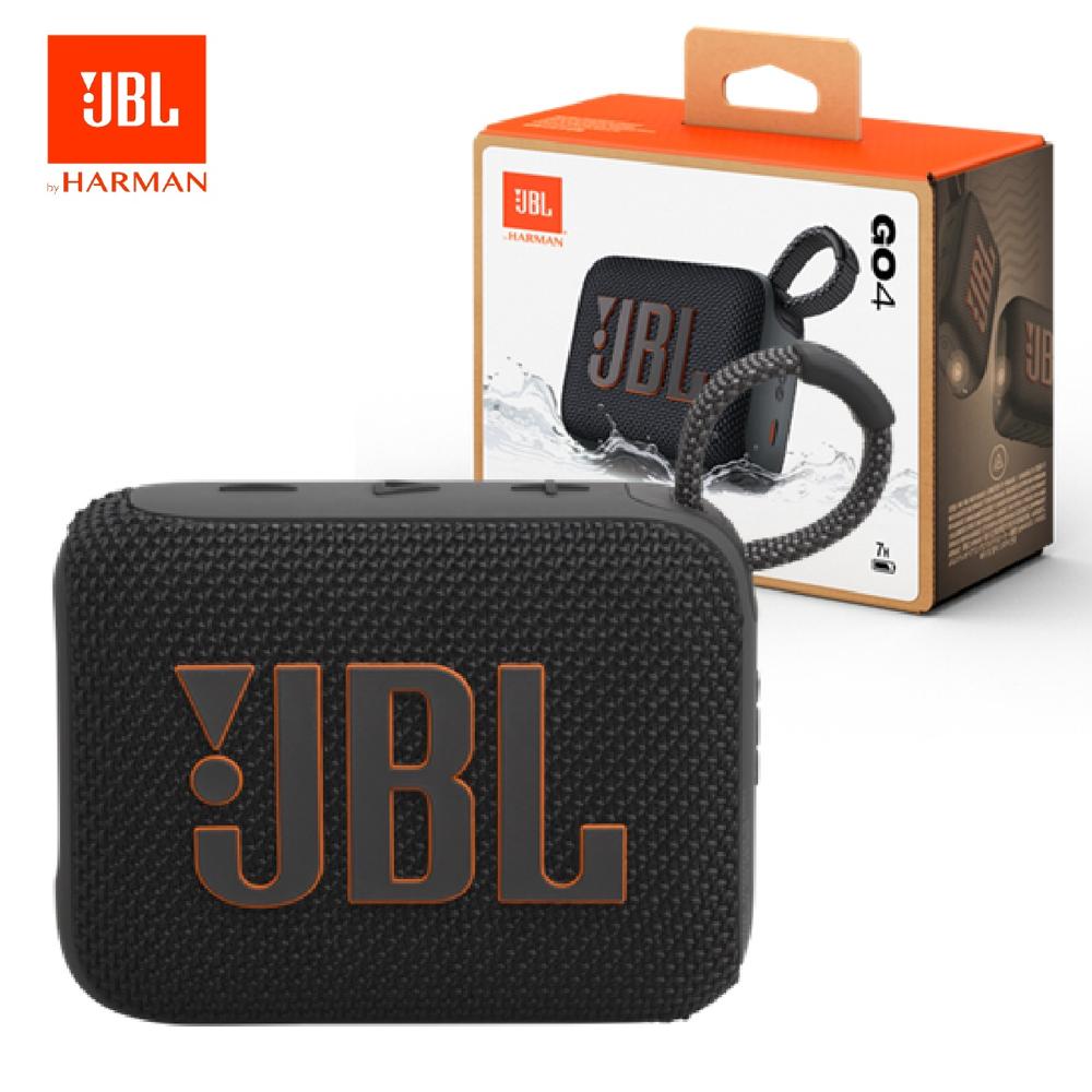 Parlante JBL Go 4 Bluetooth Acuático IPX67 Extra Bass Negro