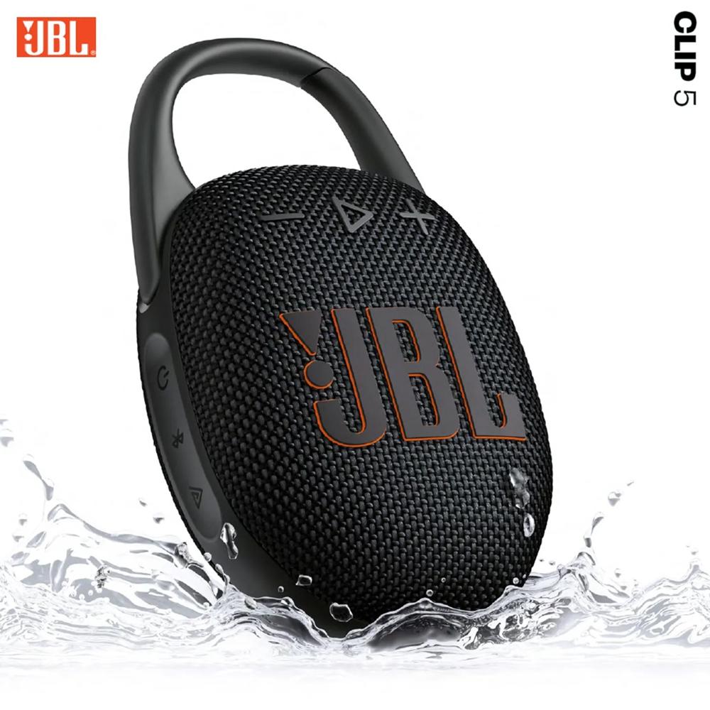Parlante Bluetooth JBL CLIP 5 IP67 Extra Bass Negro