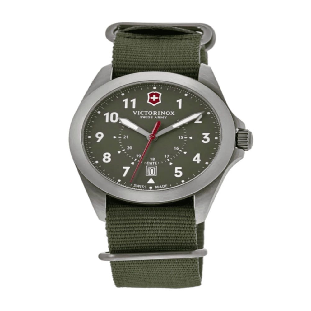 RELOJ VICTORINOX HERITAGE NYLON VERDE