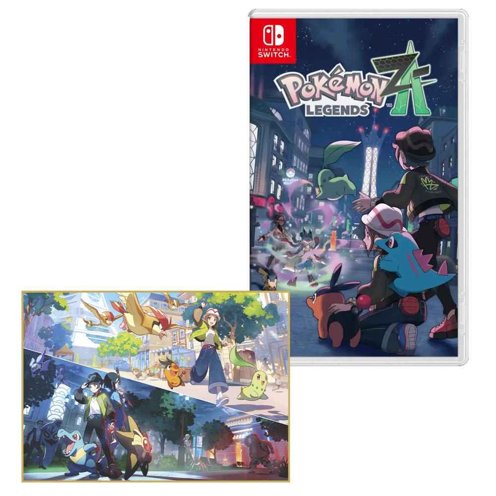 PREVENTA Pokemon Legends Z-A Nintendo Switch + Poster 03