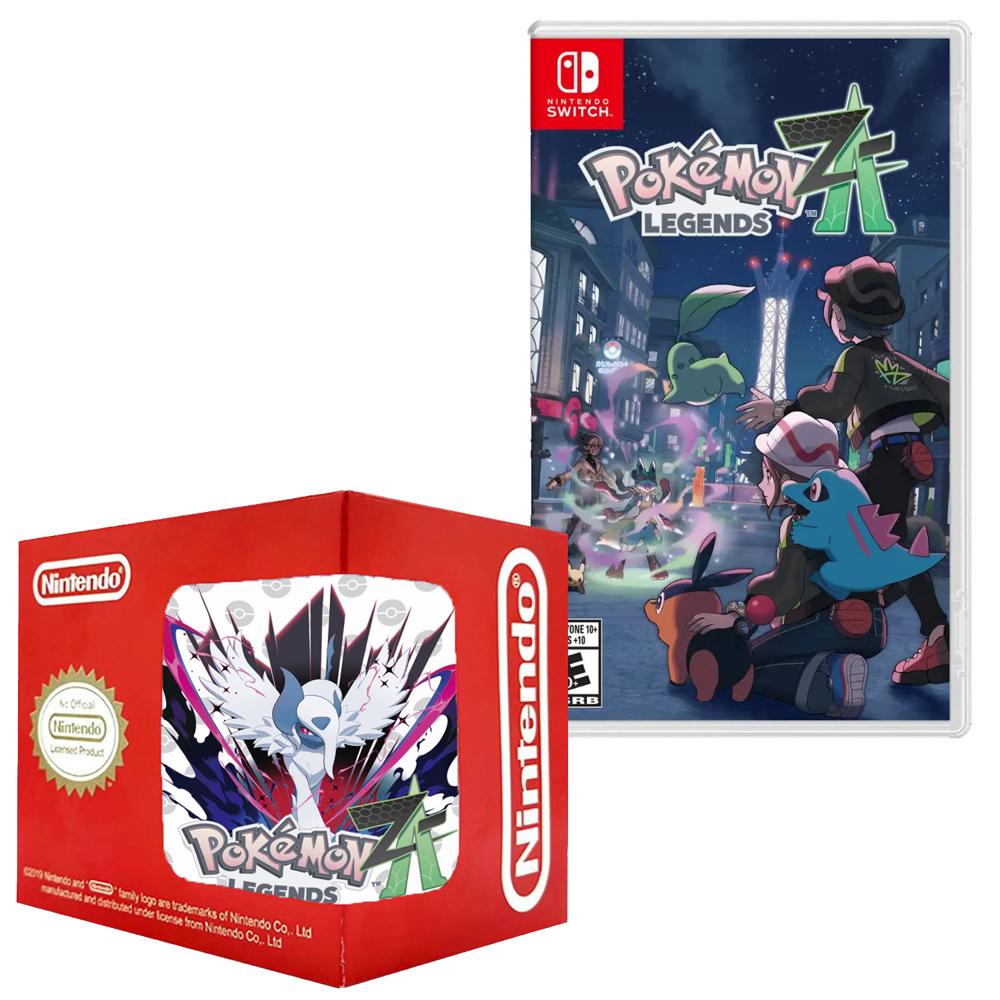 PREVENTA Pokemon Legends Z-A Nintendo Switch + Taza 01