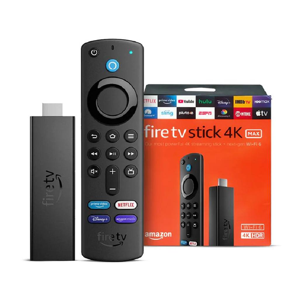 Amazon Fire Tv Stick 4k Max 8gb Negro Alexa 3ra Generacion