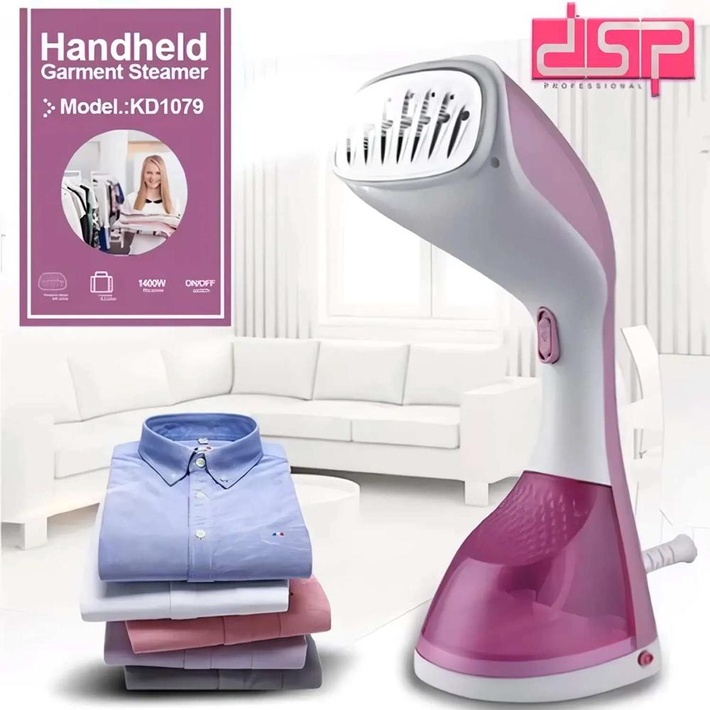 Vaporizador de Prendas DSP KD1079 1400 Watts Rosado