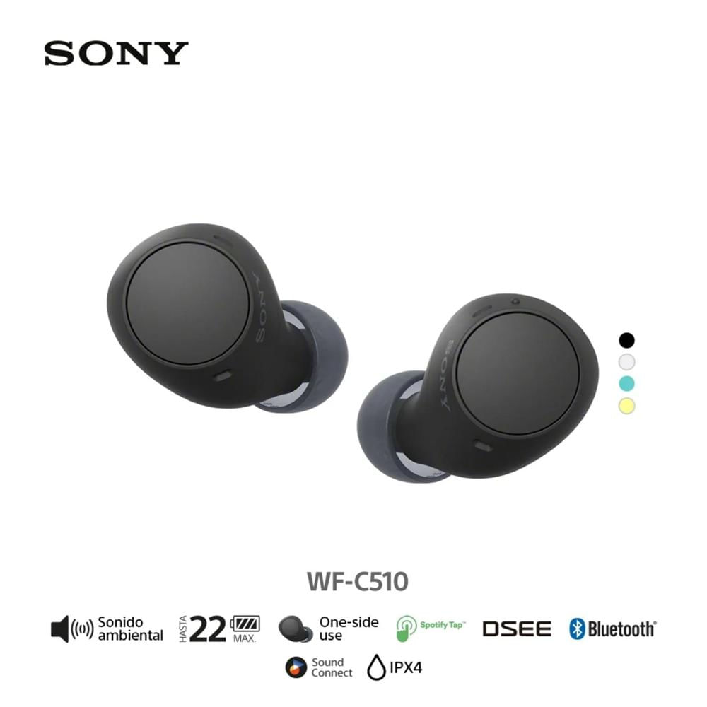 Sony Audífonos Bluetooth WF-C510 IPX4 True Wireless Negro