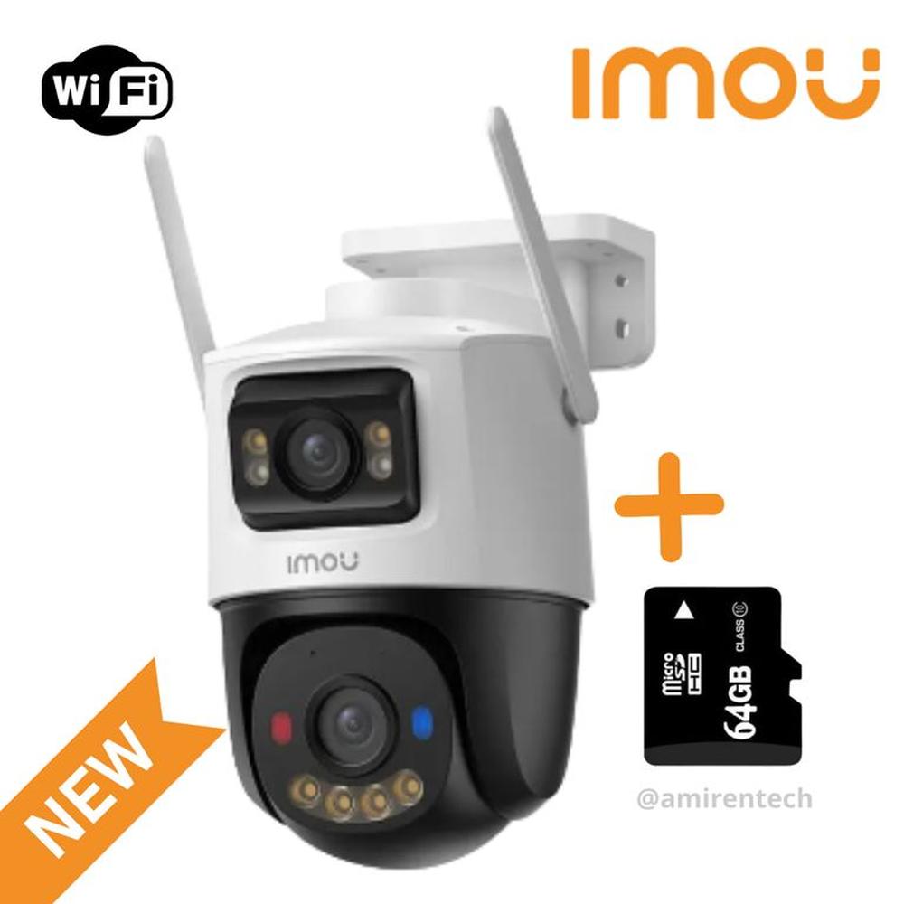 Camara de seguridad Exterior IMOU Cruiser Dual 2 -10MP y Memoria de grabacion