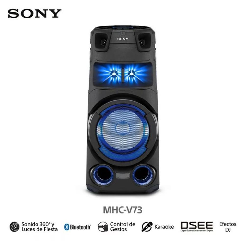 Sony Minicomponente Alta Potencia con Bluetooth MHC-V73D
