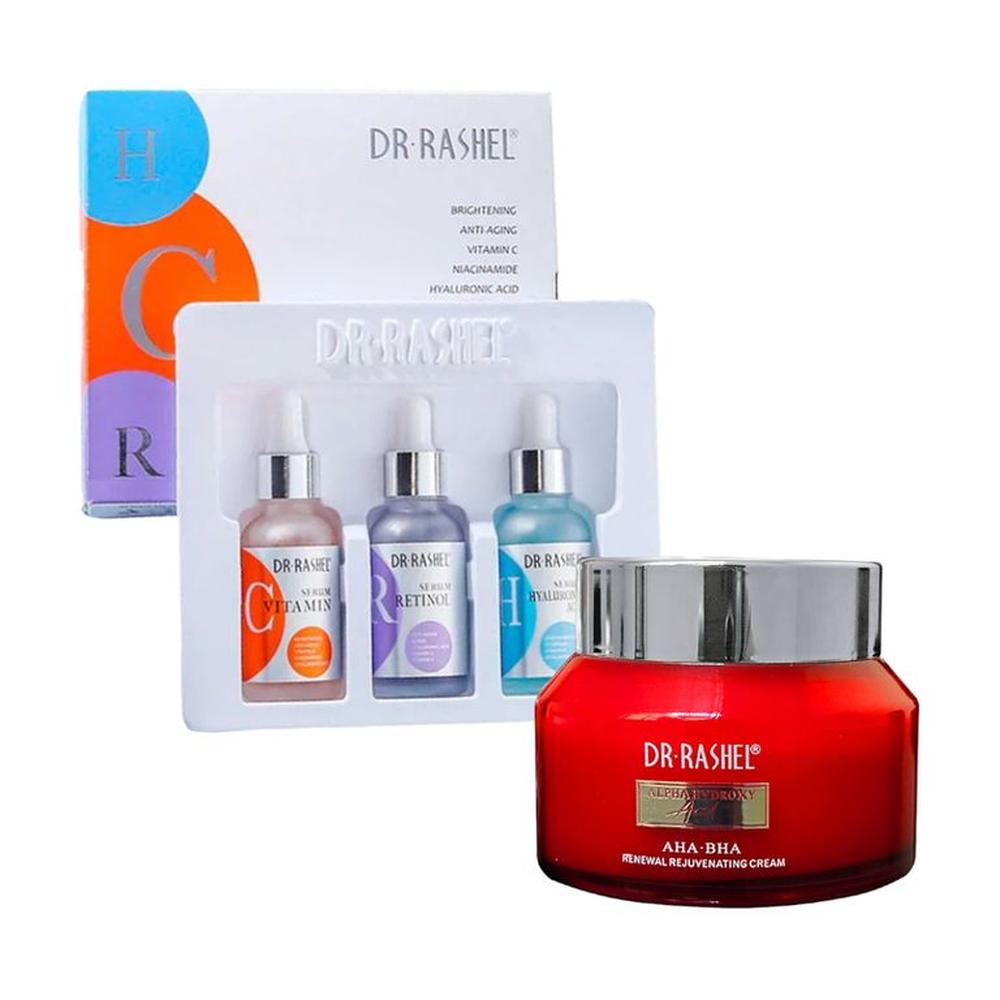 Pack Serum Facial 3 en 1 + Crema Alpha Hydroxy AHA-BHA | Oechsle - Oechsle