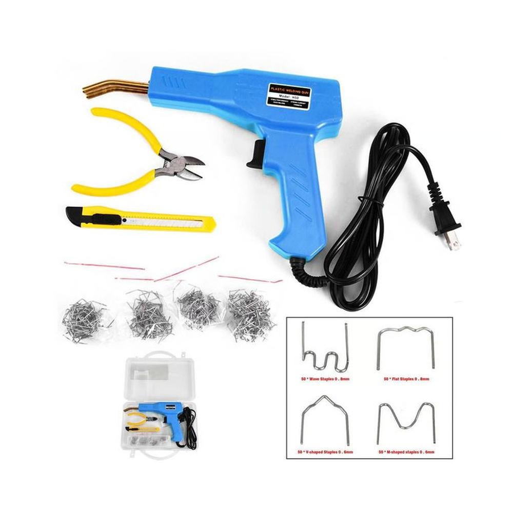 Soldador de Plástico Grapadora de Calor 80W de Soldadura