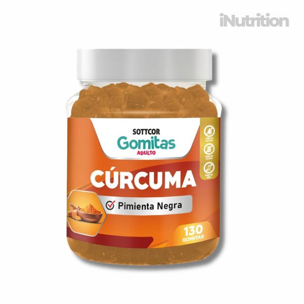 CÚRCUMA EN GOMITAS PARA ADULTOS - 130 GOMITAS