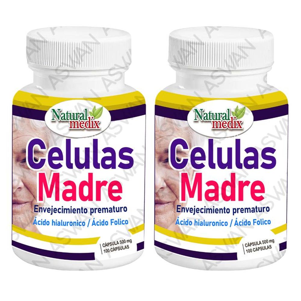 PACK DE 2 CELULAS MADRE 100 CAPSULAS - NATURAL MEDIX