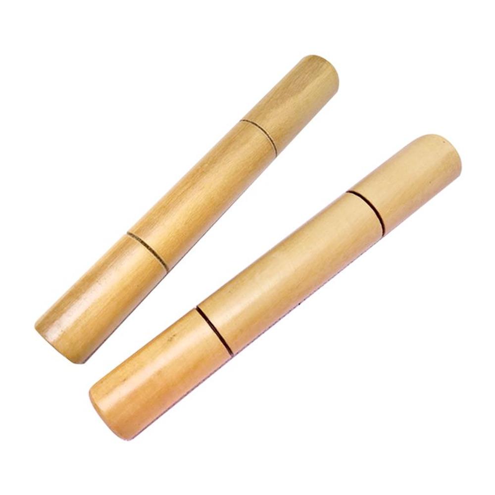 Claves de Madera Instrumento Musical de Percusion