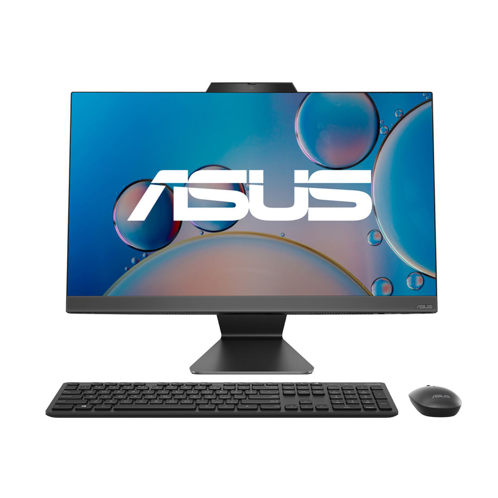 Asus A3402 23.8"" FHD All-in-One: Intel i7, 16GB RAM, 512GB SSD, Color Negro, FreeDOS