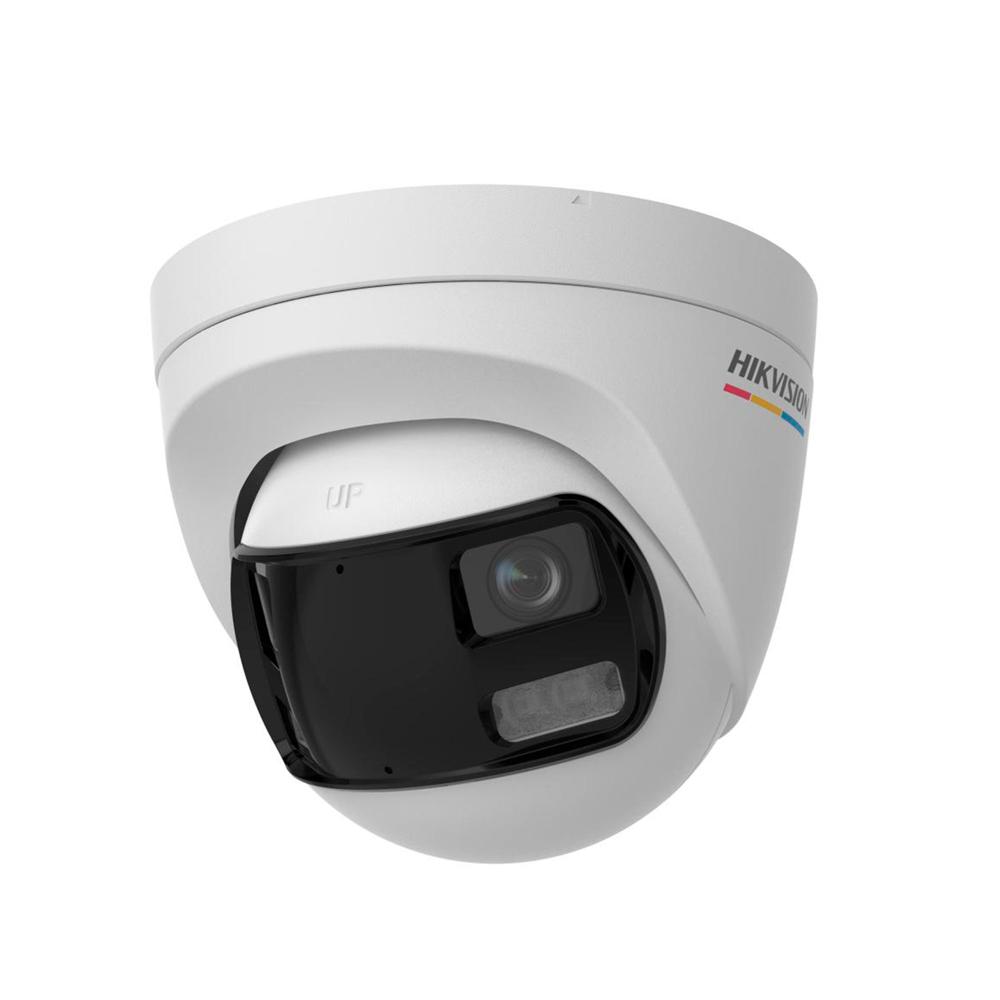 CÁMARA DE TORRETA FIJA DE DOBLE LENTE HIKVISION HD-TVI 5MP3.6MM EXIR IP67 P/N: DS-2CE72KF3TP-DLS