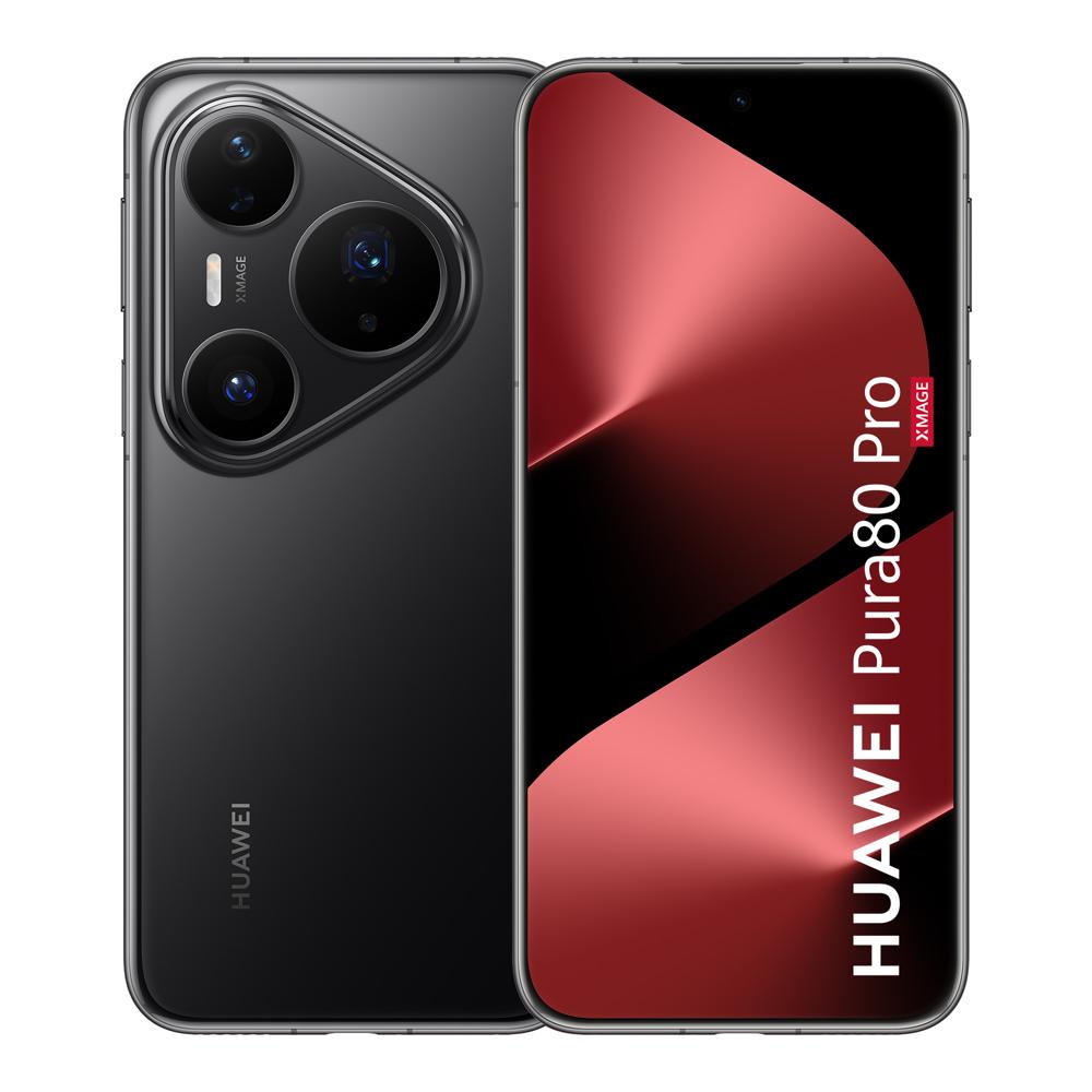 HUAWEI Smartphone Pura 80 Pro 12GB+512GB Negro - Botón inteligente, IA