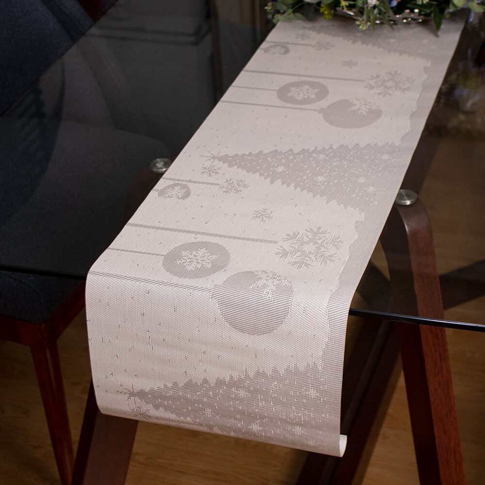 Camino De Pvc Crema 180Cm