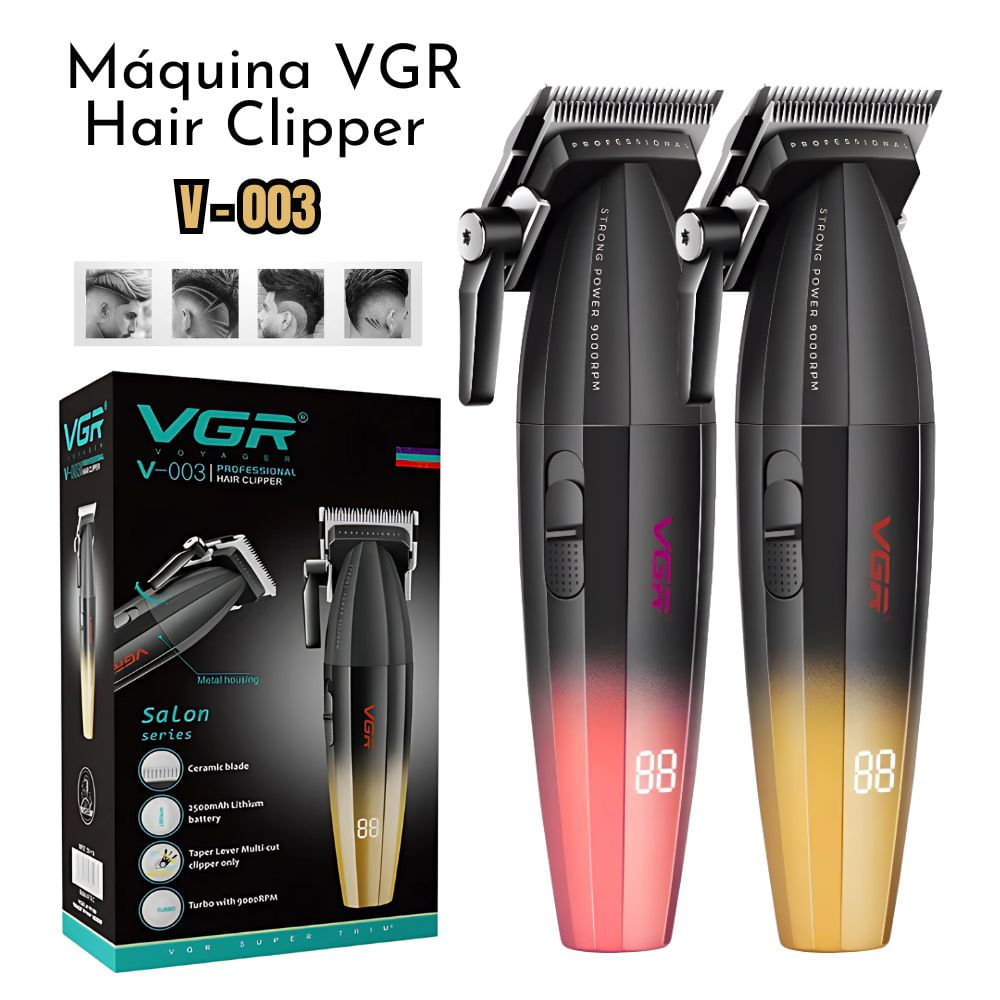 Máquina de cortar cabello High Clipper VGR V-003