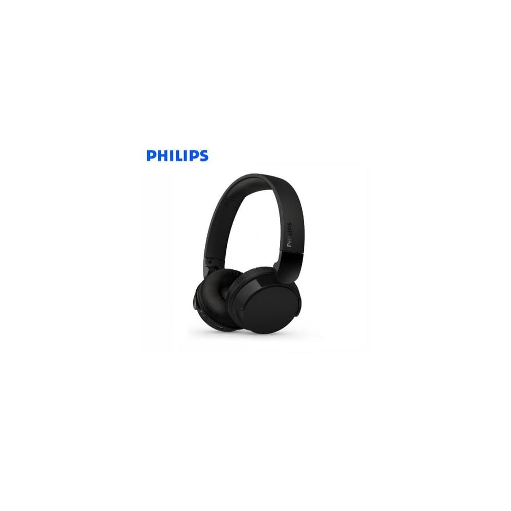 Audífonos Philips TAH4209 con micrófono, Bluetooth, 55h de autonomía, plegables, color negro