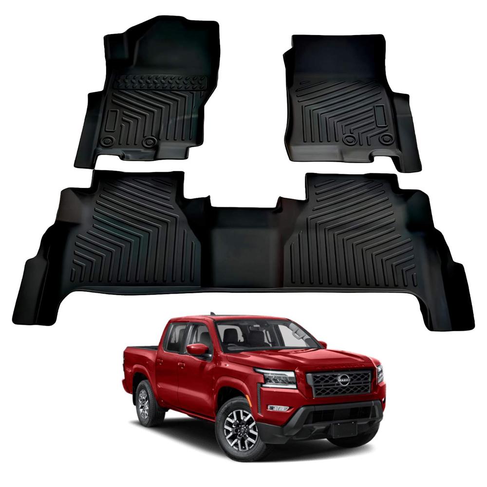 Pisos 3D Para Nissan Frontier Crewcab 2020-2024