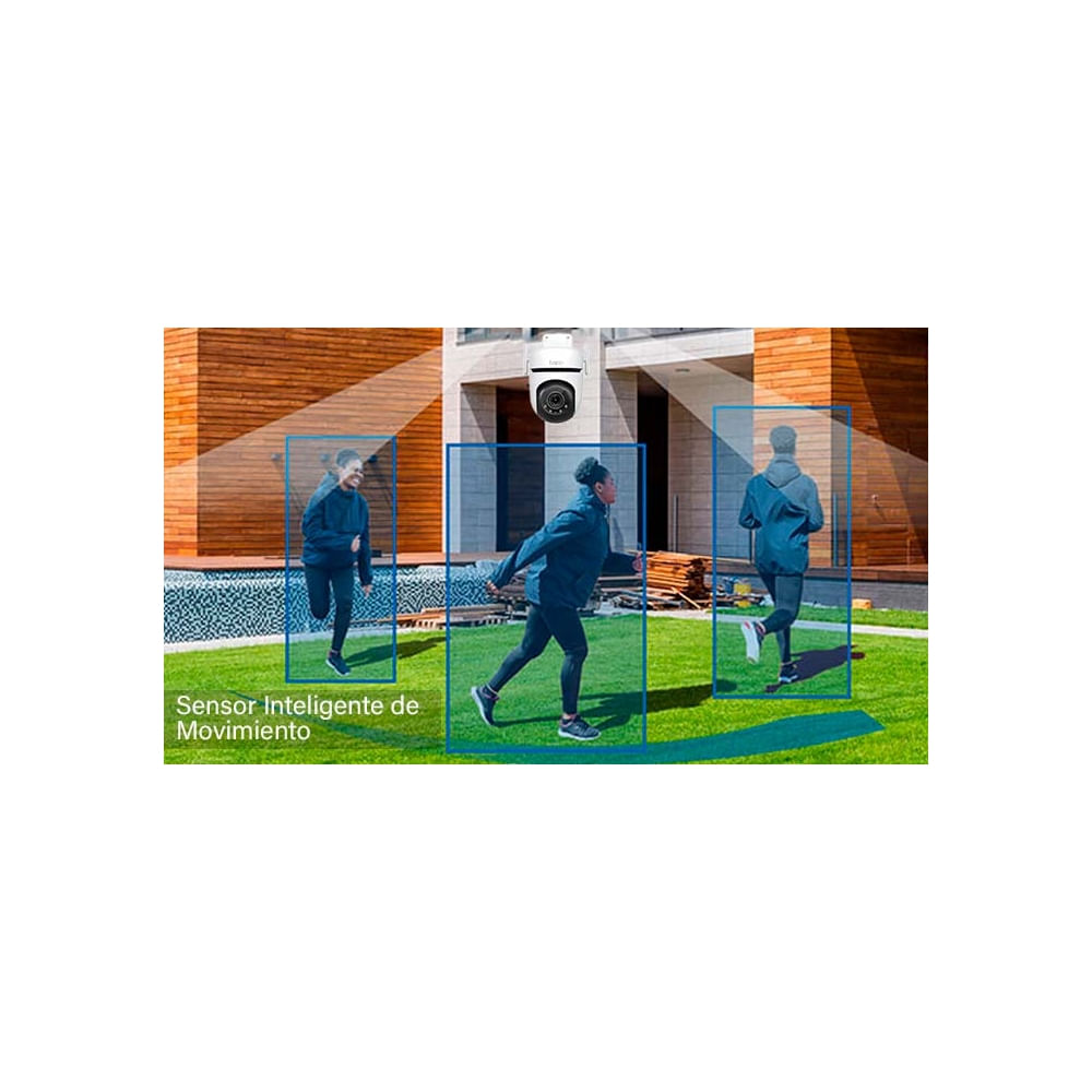 Cámara exterior TP-Link Tapo C520WS QHD con WiFi para seguridad avanzada en tu hogar