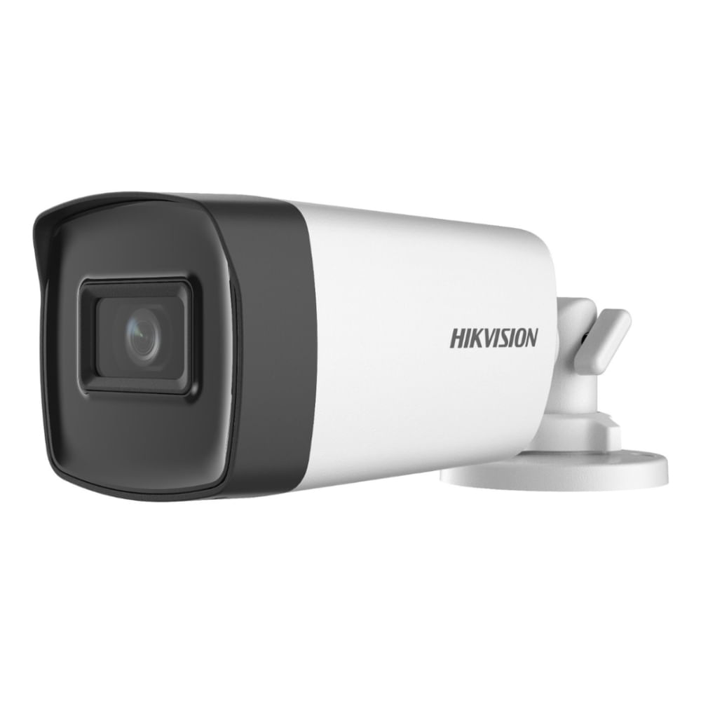 Cámara de vigilancia Hikvision DS-2CE17H0T-IT5F 5 MP color blanco, visión nocturna y resistente a l