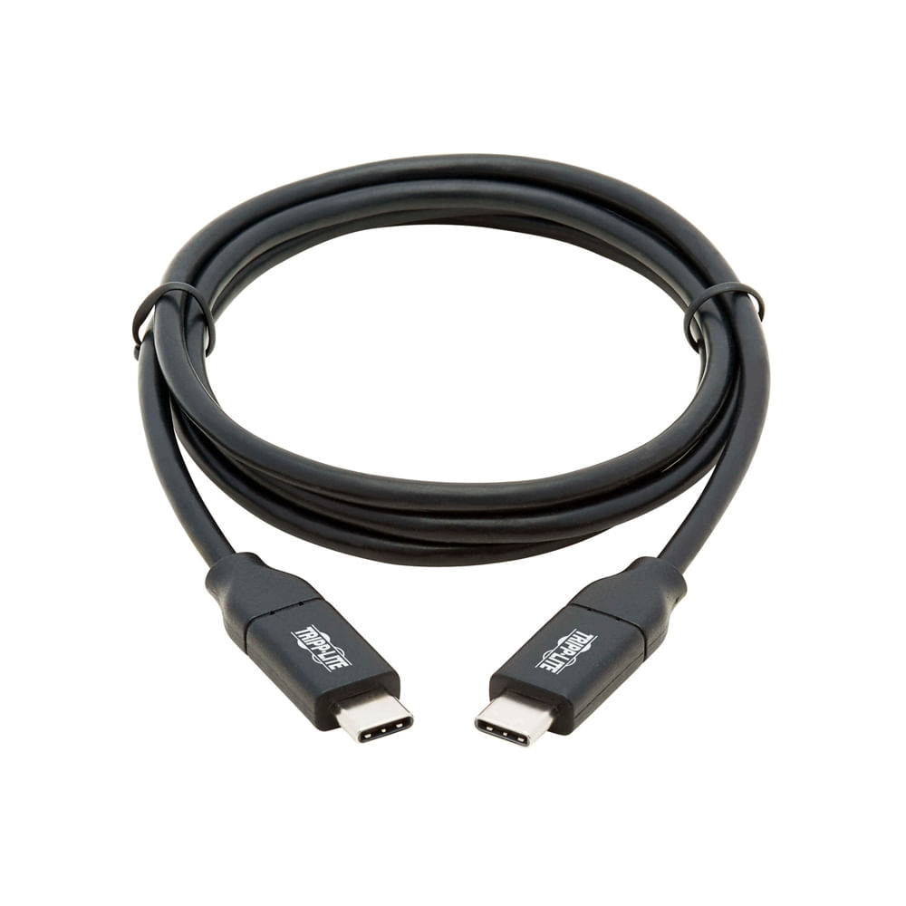 Cable USB-C a USB-C 1M TRIPP-LITE, conexión rápida y duradera para dispositivos compatibles