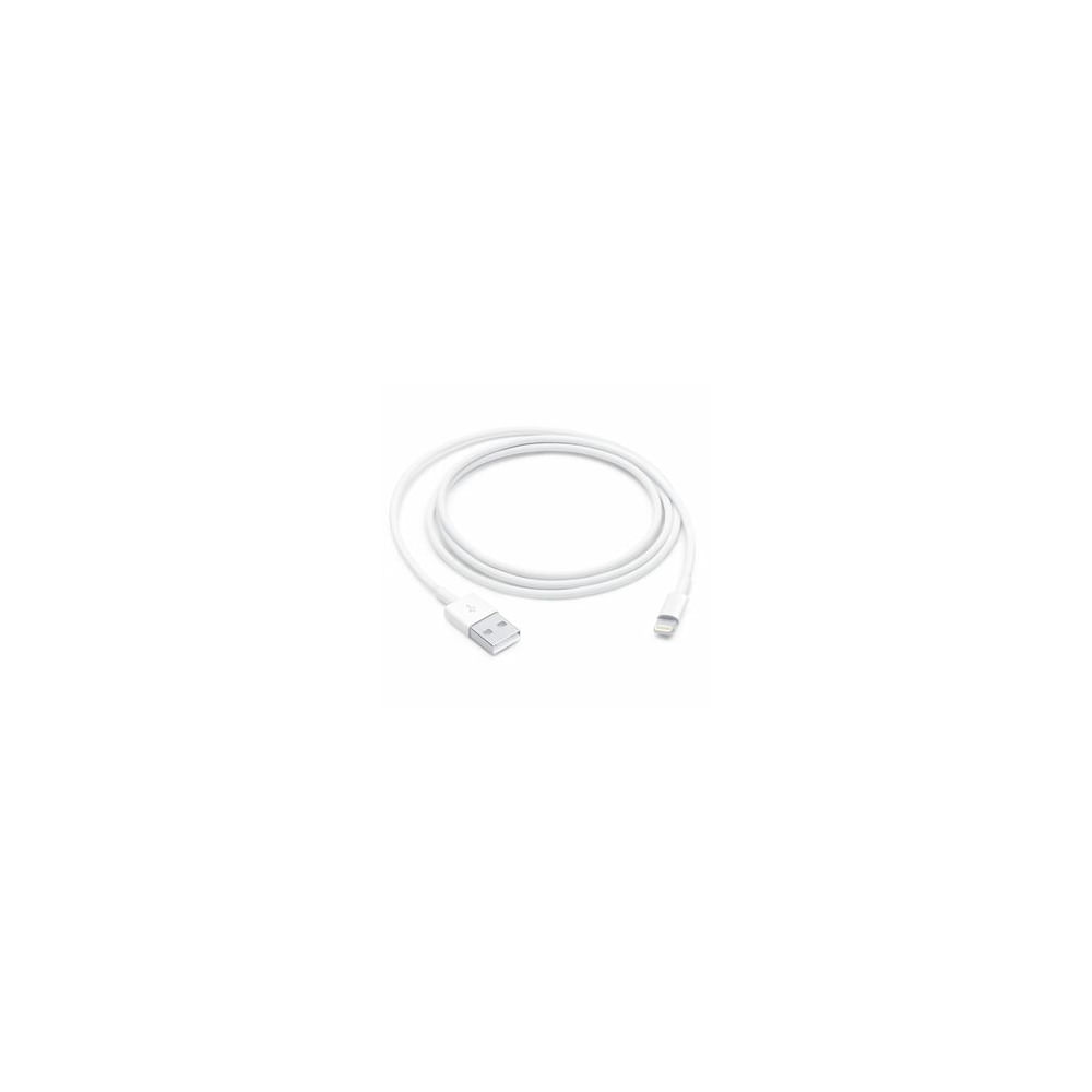 Cable Lightning USB de 1m para iPhone, iPad y MacBook - Compatible con adaptadores y enchufes - Bla