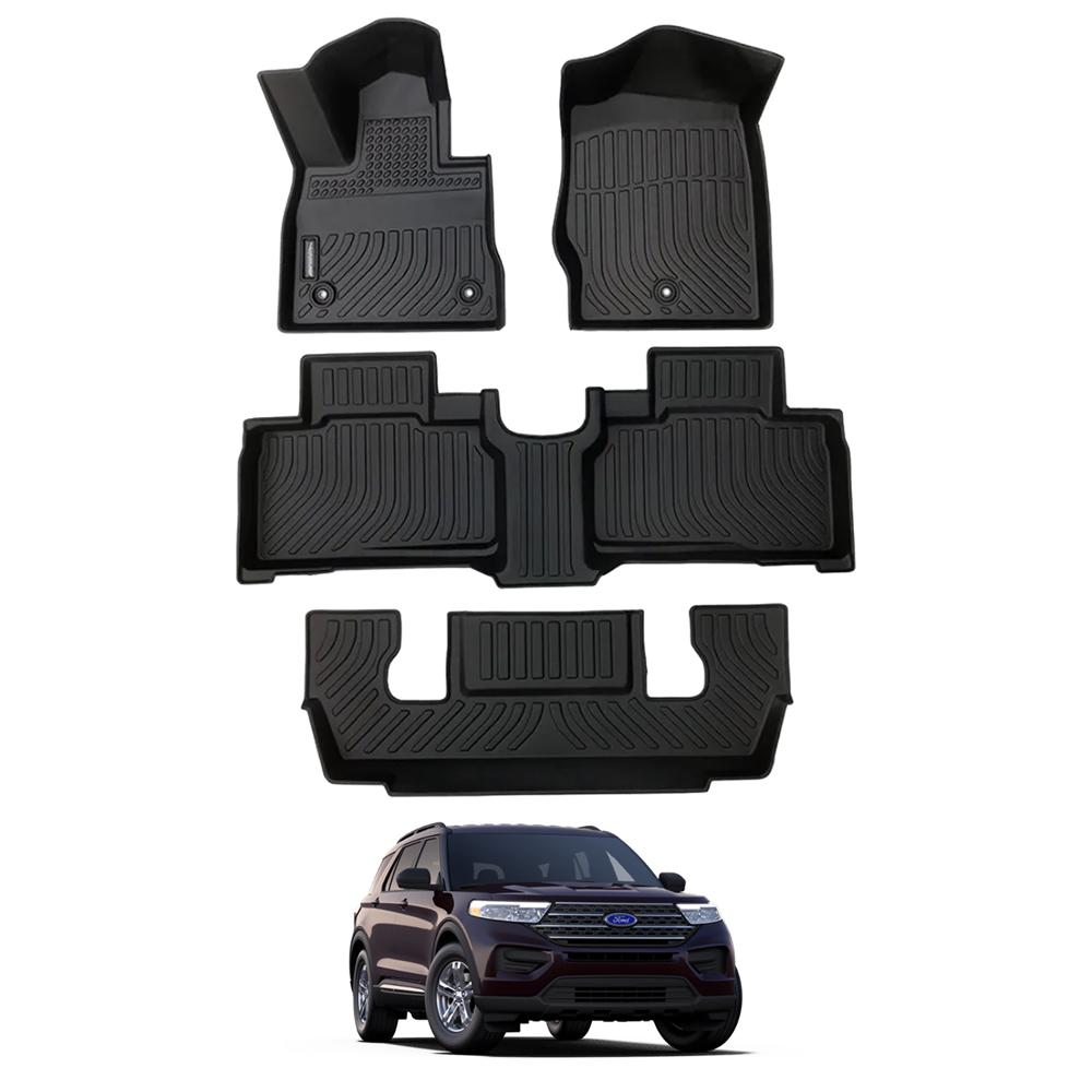 Pisos 3D Para Ford Explorer 7 Asientos 2020-2023