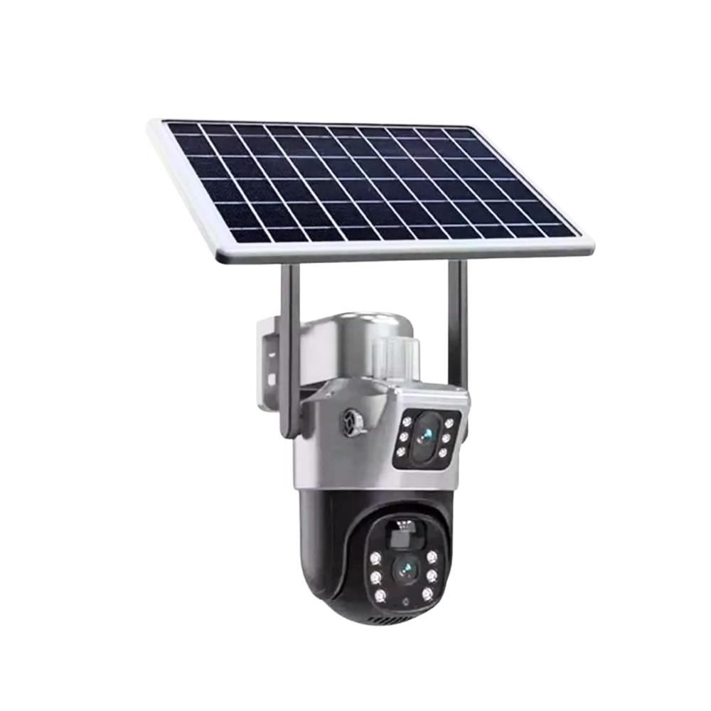 Cámara de Seguridad con Panel Solar con Inteligencia Artificial WiFi Inalámbrica