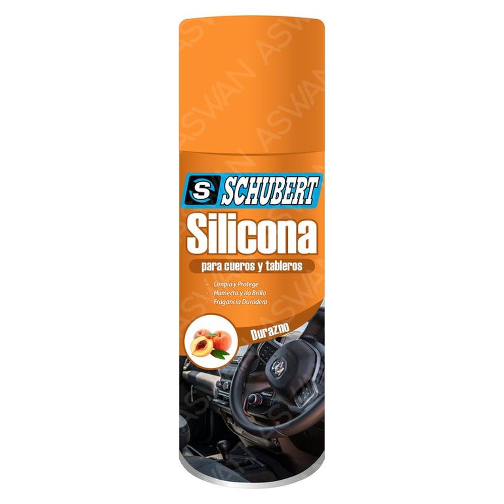 Silicona Para Cueros y Tableros Durazno - SCHUBERT
