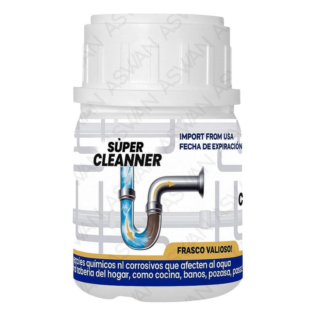 1 UNIDAD DE DESATORADOR DE TUBERIAS EN POLVO - SUPER CLEANNER