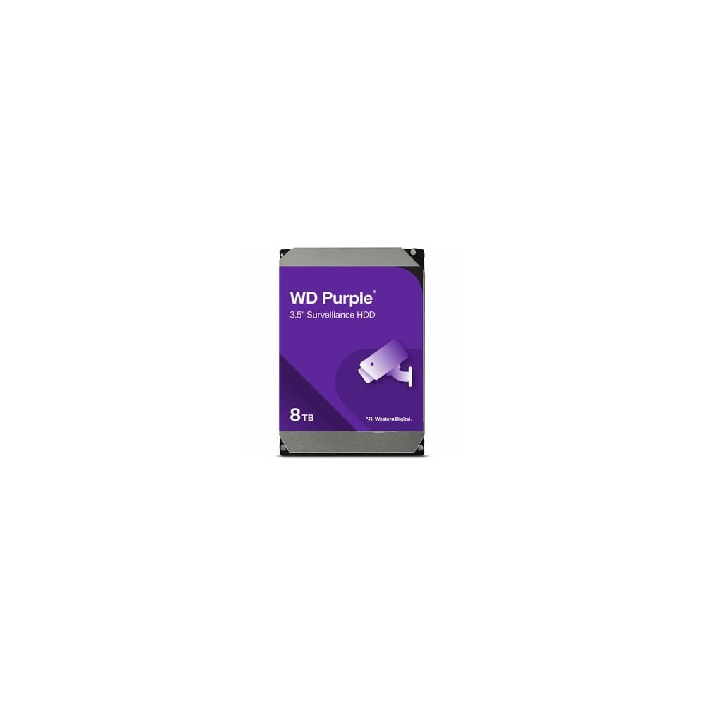 Disco duro interno WD Purple 8 TB 3.5"" SATA 6Gb/s 5640 rpm para vigilancia y almacenamiento seguro