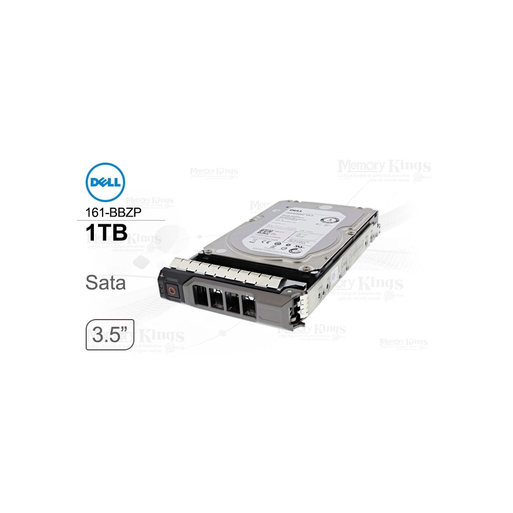 Disco duro Dell de 1 TB, 3.5"", alta capacidad y rendimiento para almacenamiento eficiente
