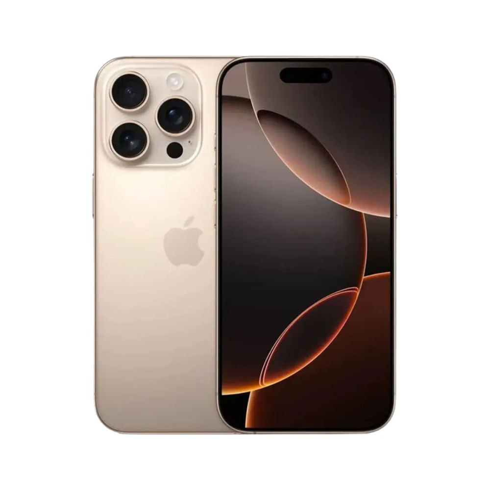 iPhone 16 Pro de Apple, 128GB, 5G, pantalla OLED de 6.3"", 8GB RAM, cámara triple de 48MP/12MP