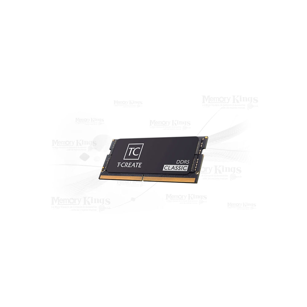 Memoria RAM SO-DIMM TEAMGROUP T-CREATE Classic 16GB DDR5 5600MHz CL46 para PC