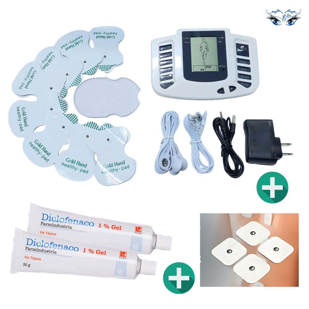 Super Pack Masajeador Teens Digital Estimulado con 2 Gel  con 8 Parches Adicionales