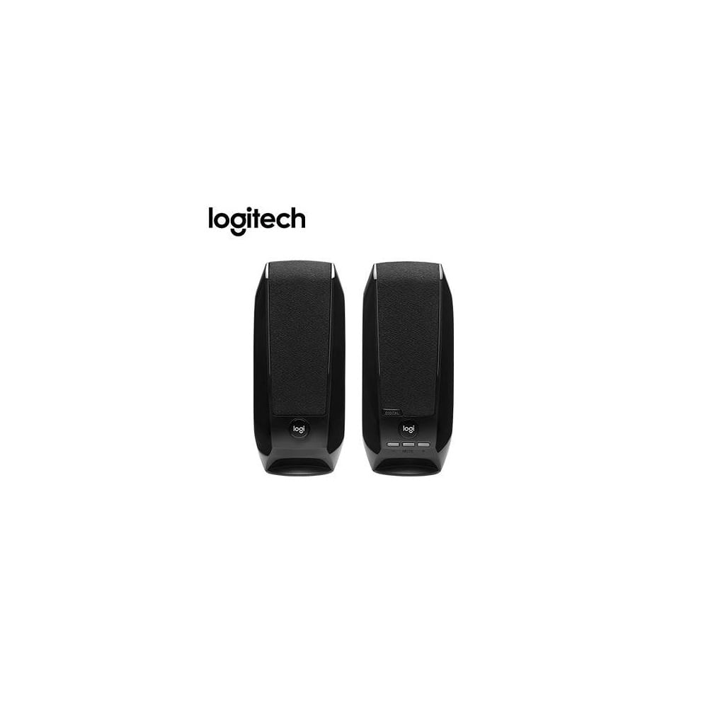 Parlante Logitech S-150 USB negro, sonido nítido y fácil conectividad para tu ordenador