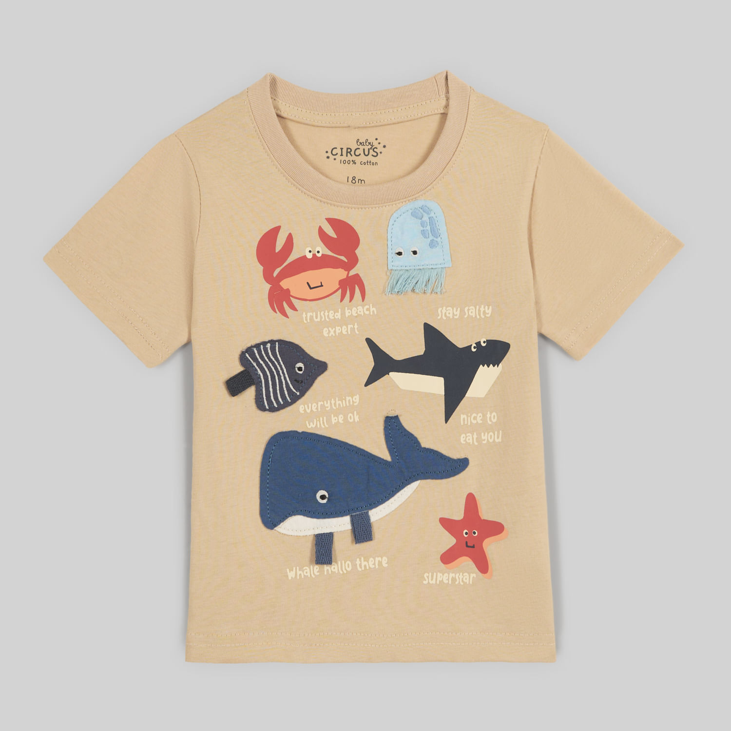 Polo Para Bebe Niño Baby Circus Apli K