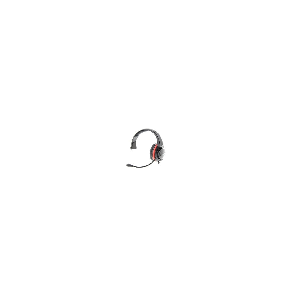 Xtech XTH-520BK headset mono para gaming, compatible con PC y consolas, cableado, sonido claro