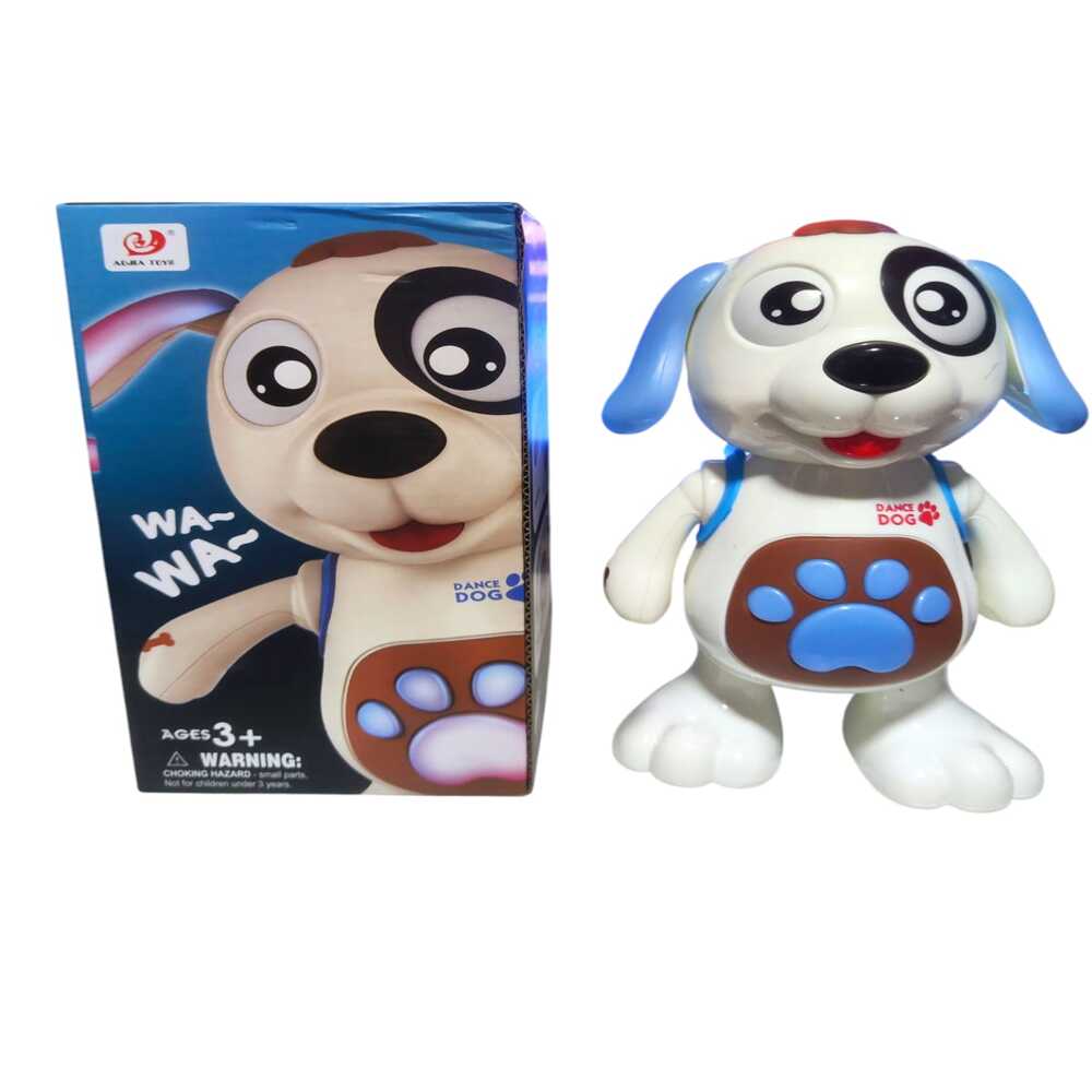 Robot Perrito Articulado Bailarin con Luz - Niño Robot Perrito Articulado Bailarin con Luz - Niño
