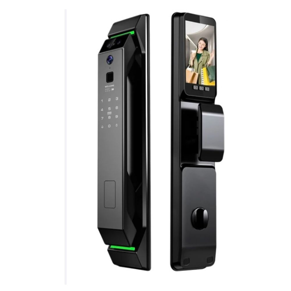 Cerradura Smart Gc Electric Gc28  Color Negro 7 Modos de Apertura