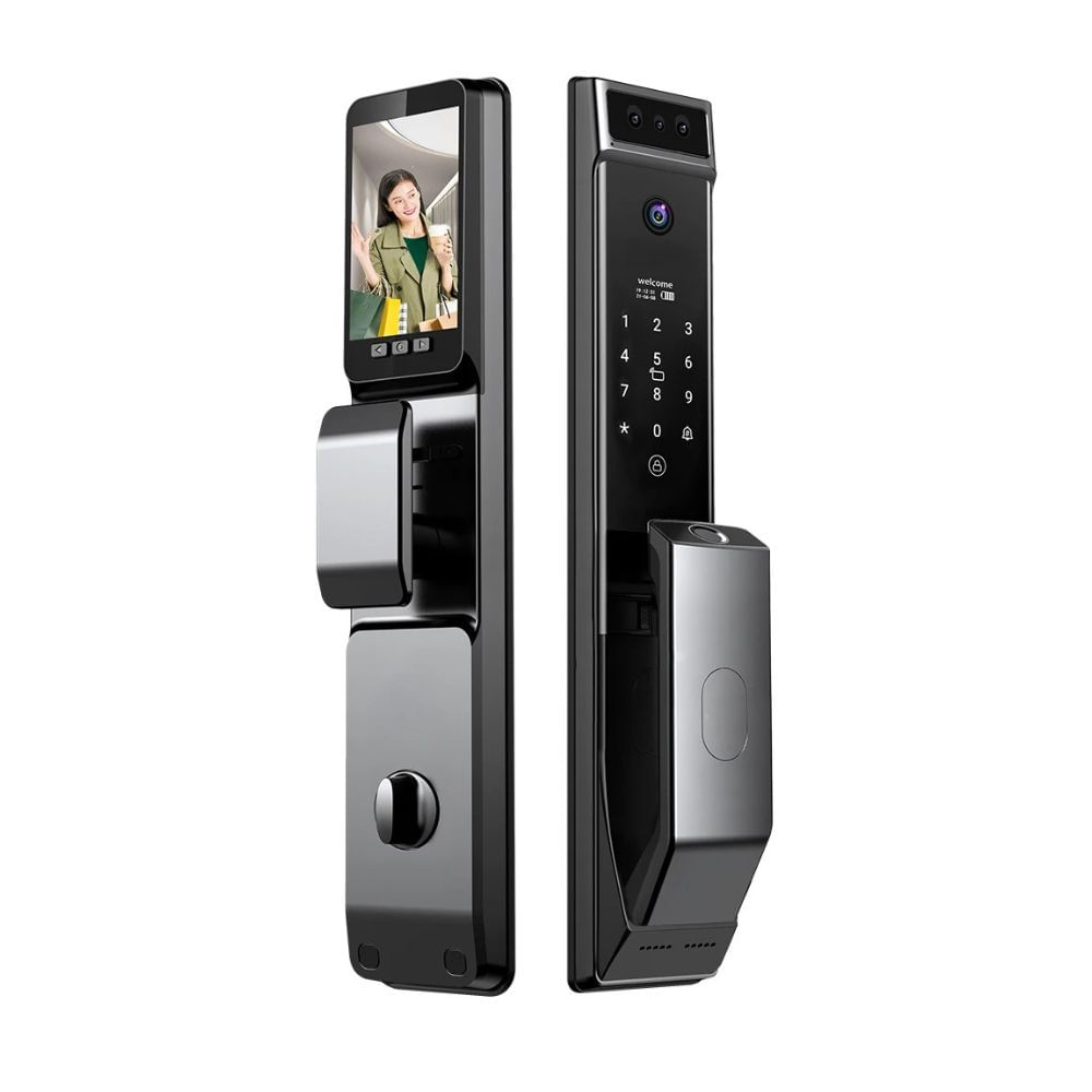 Cerradura Smart Gc Electric Gc30  Color Negro 7 Modos de Apertura